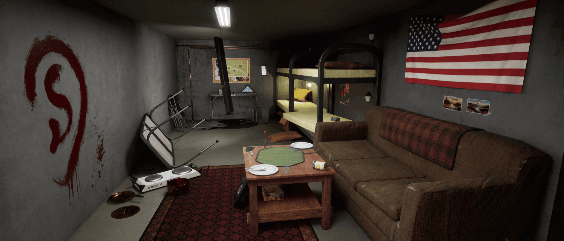image of a bunker environment