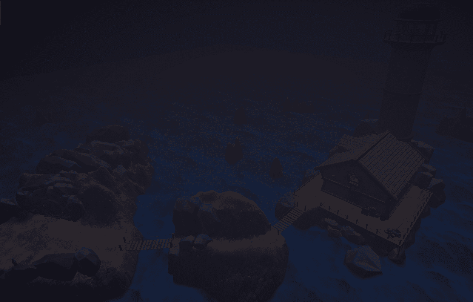 cover photo of a pirate island