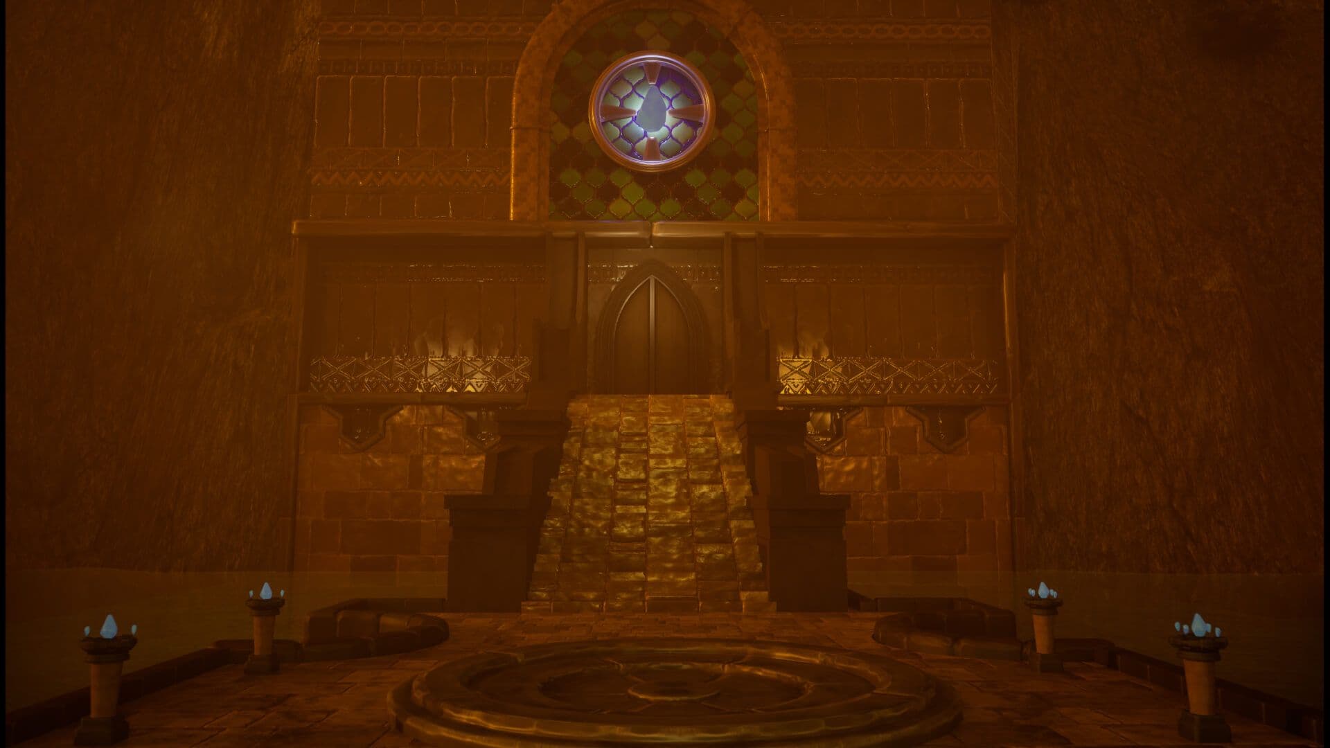 image of a rendered temple scene